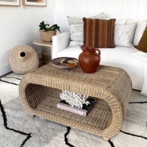 Handmade Woven Coffee Table