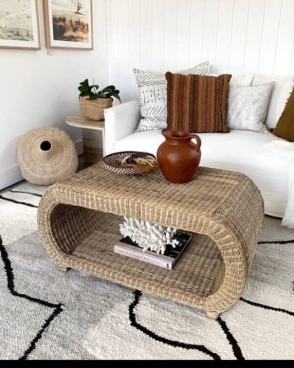 Handmade Woven Coffee Table