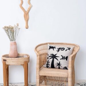wooven arm chair